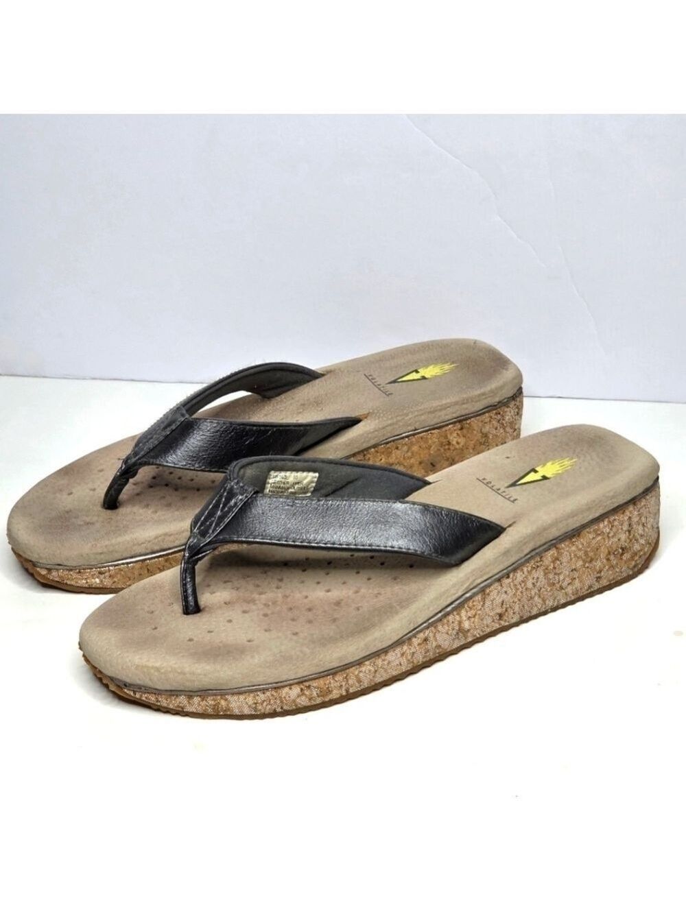 Very Volatile Island Platform Wedge Flip Flop Sandals Women's Size 10